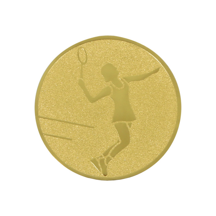 Women's tennis medals (alu - 50mm) Women's tennis medals (alu - 50mm)