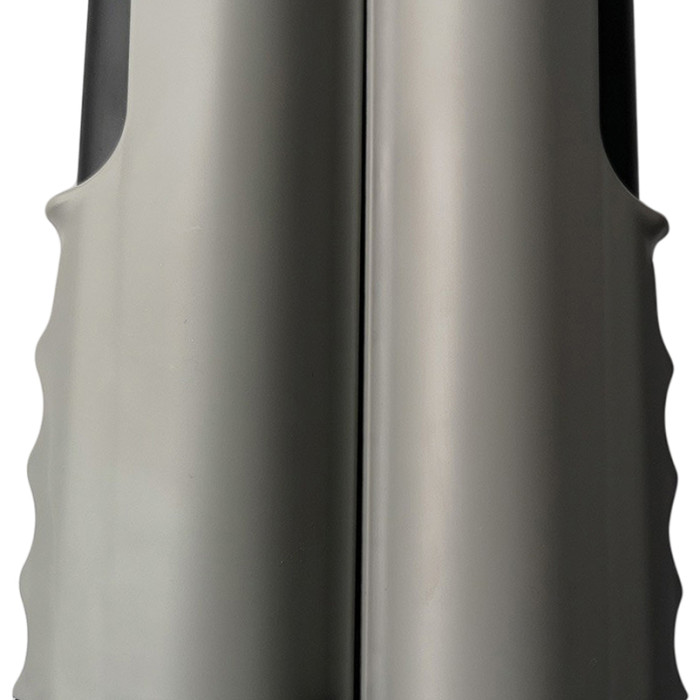 Grey-black retractable mesh