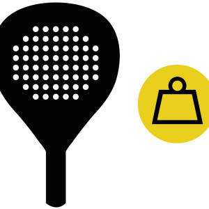 Option measures spec 5 padel rackets Option measures spec 5 padel rackets