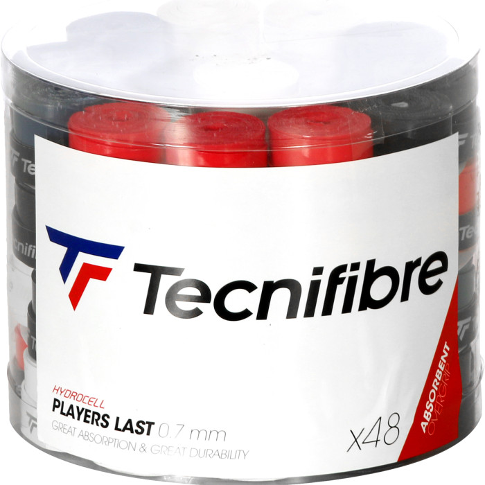 Boite de 48 surgrips TECNIFIBRE player last Boite de 48 surgrips TECNIFIBRE player last