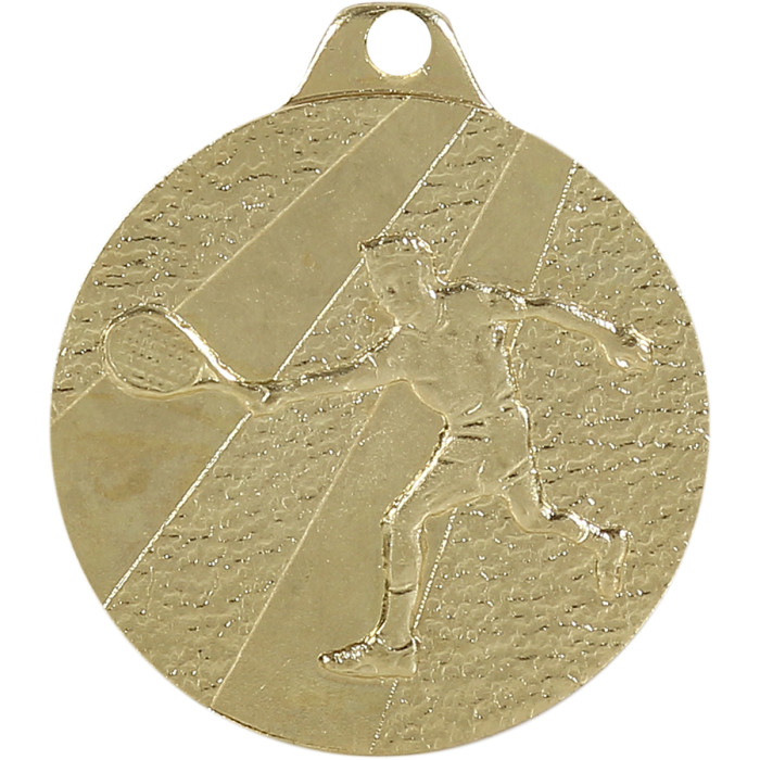 Medaille frappÉ fer tennis diametre 32mm Medaille frappÉ fer tennis diametre 32mm