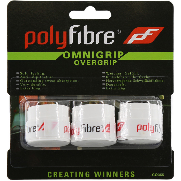 3 omni POLYFIBRE overgrips 3 omni POLYFIBRE overgrips