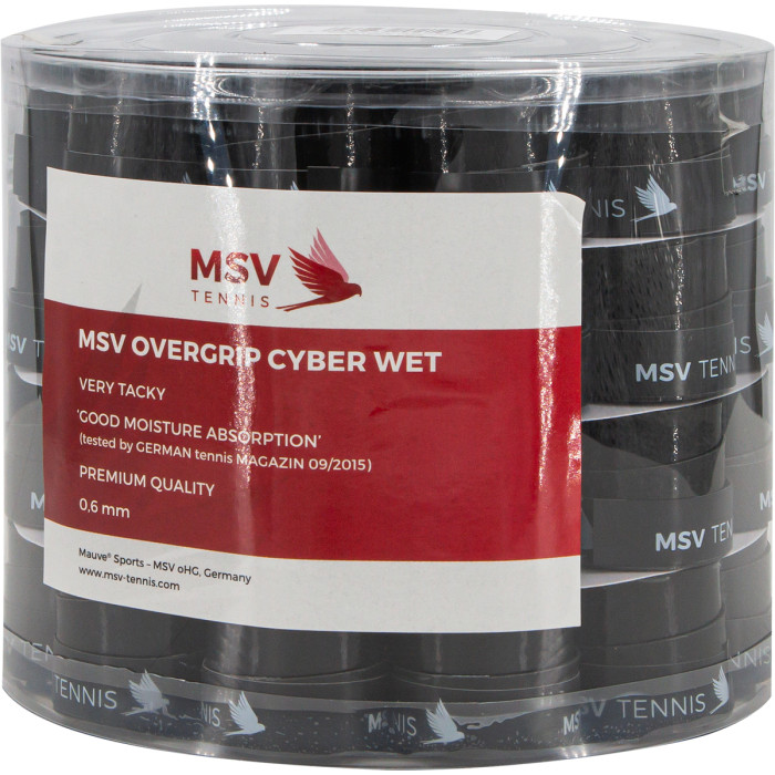 MSV cyber wet overgrip (60 pack) MSV cyber wet overgrip (60 pack)
