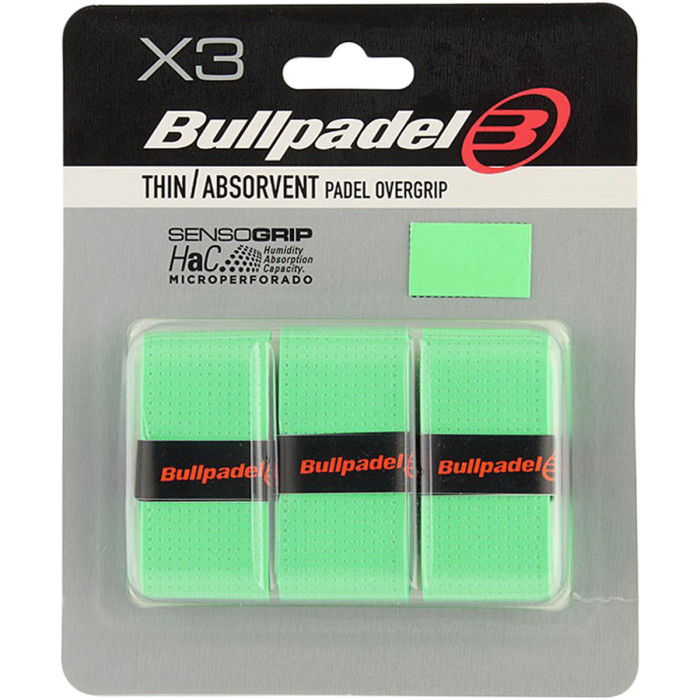 Pack of 3 BULLPADEL gb1705 overgrips Pack of 3 BULLPADEL gb1705 overgrips