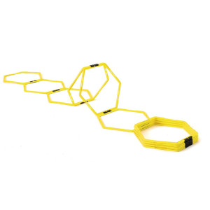 Set of 12 hexagonal hoops Set of 12 hexagonal hoops