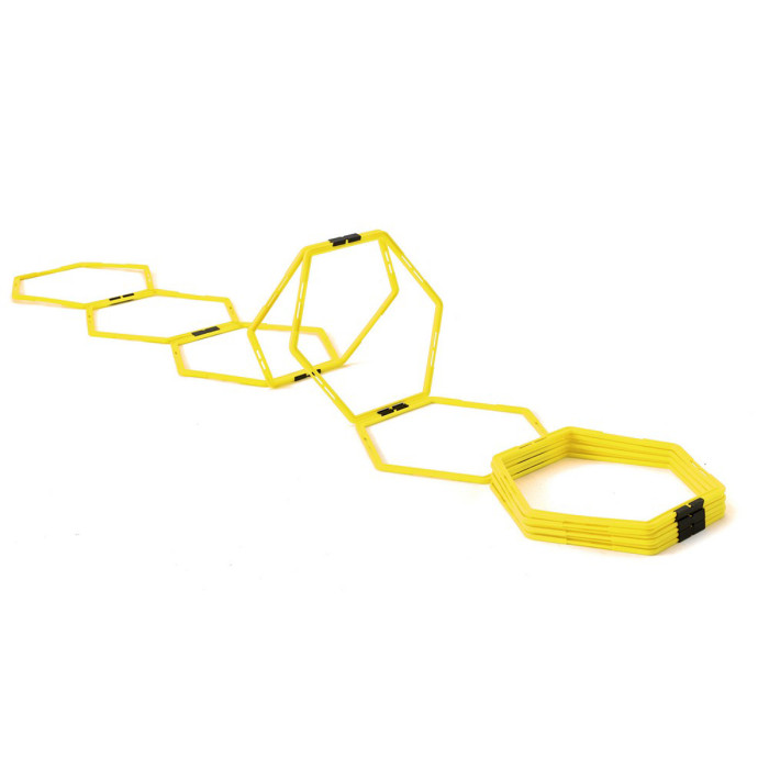 Set of 12 hexagonal hoops Set of 12 hexagonal hoops
