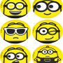 Pack of 6 WILSON minions targets Pack of 6 WILSON minions targets