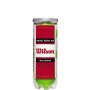 Tube of 3 WILSON rush 100 padel balls