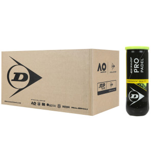 Box of 24 tubes of 3 DUNLOP pro padel balls Box of 24 tubes of 3 DUNLOP pro padel balls