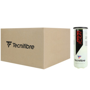 Box of 24 tubes of 3 TECNIFIBRE tour padel balls Box of 24 tubes of 3 TECNIFIBRE tour padel balls