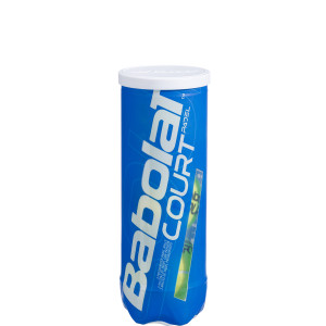 Tube of 3 BABOLAT court padel balls Tube of 3 BABOLAT court padel balls