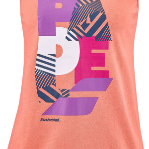 Women's BABOLAT padel cotton tank top Women's BABOLAT padel cotton tank top