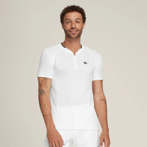 WILSON bela series seamless zip henley 2.0 t-shirt WILSON bela series seamless zip henley 2.0 t-shirt