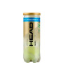 Tube of 3 balls HEAD padel pro s + Tube of 3 balls HEAD padel pro s +