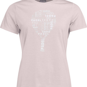 T-shirt HEAD femme typo padel T-shirt HEAD femme typo padel
