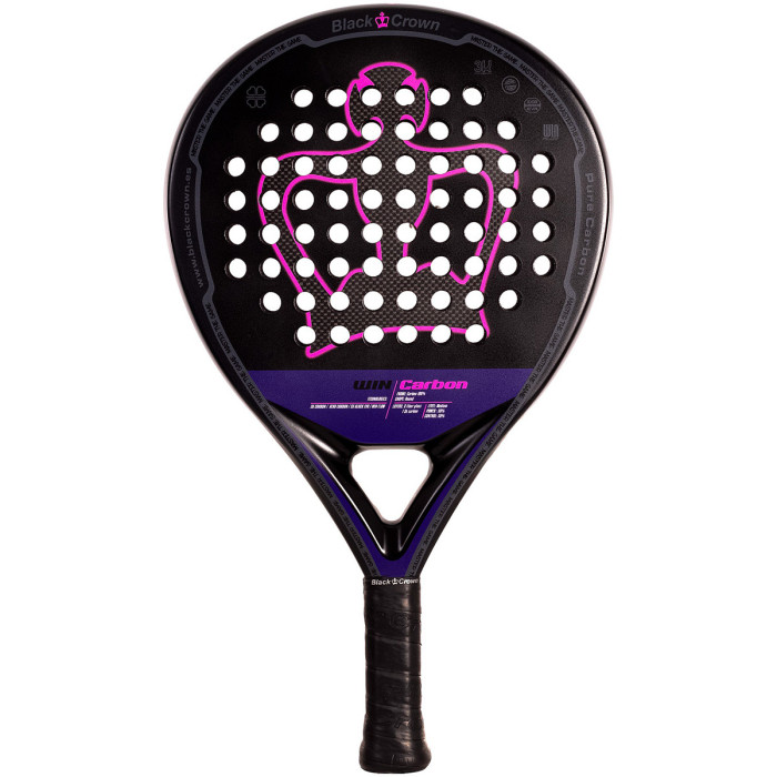 Black crown win carbon test padel racket Black crown win carbon test padel racket