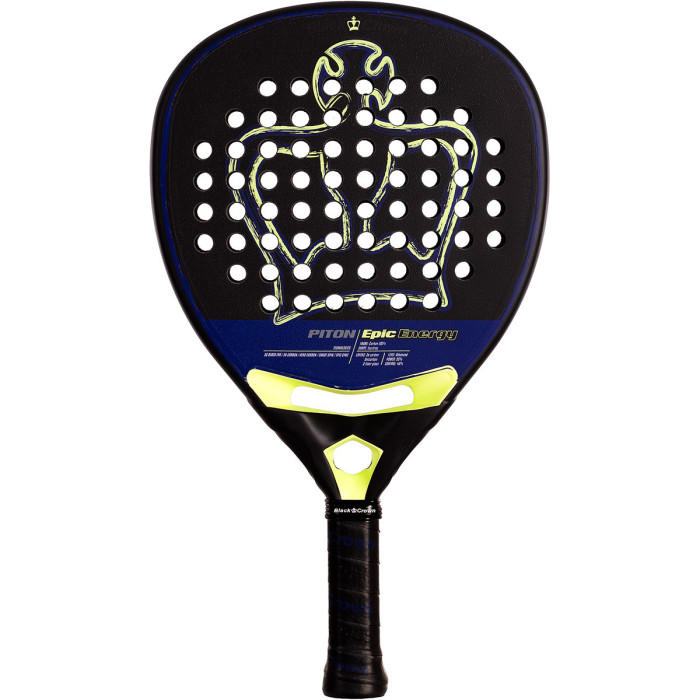 Black crown piton epic energy test padel racket Black crown piton epic energy test padel racket
