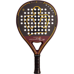Black crown piton 13 test padel racket