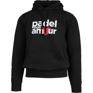 Sweat PADEL MON AMOUR coton a capuche Sweat PADEL MON AMOUR coton a capuche