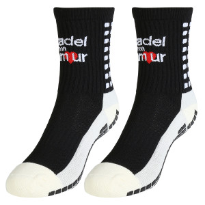 2 pairs of PADEL MON AMOUR anti-slip socks one size (mid) 2 pairs of PADEL MON AMOUR anti-slip socks one size (mid)