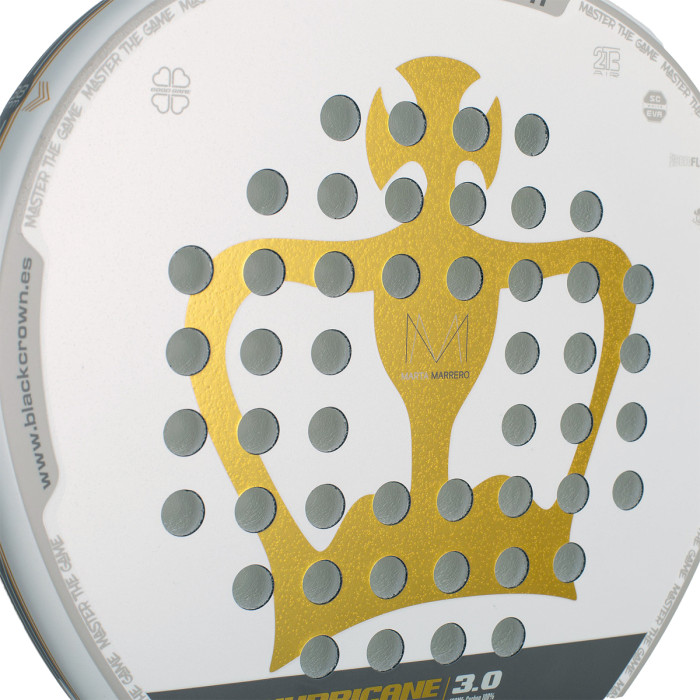 BLACK CROWN hurricane 3.0 padel racket BLACK CROWN hurricane 3.0 padel racket