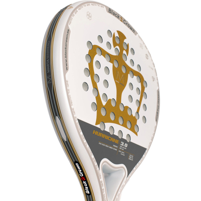 Black crown hurricane 3.0 test padel racket Black crown hurricane 3.0 test padel racket