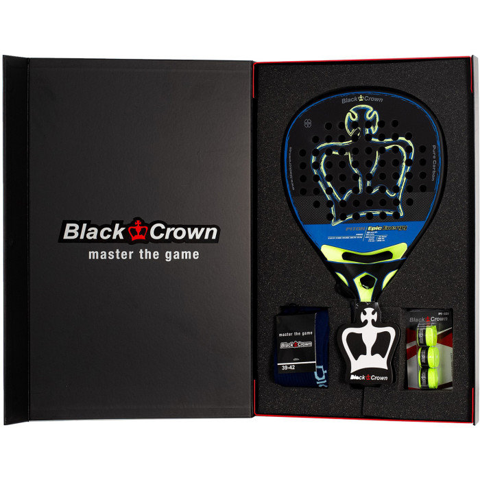 BLACK CROWN piton epic energy padel racket BLACK CROWN piton epic energy padel racket