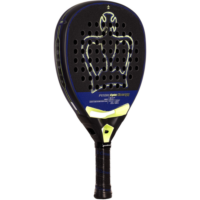 BLACK CROWN piton epic energy padel racket BLACK CROWN piton epic energy padel racket