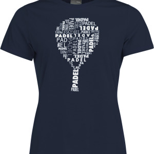 T-shirt HEAD femme typo padel T-shirt HEAD femme typo padel