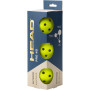 Pack of 3 pickleball balls HEAD pro 40