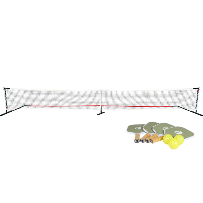 Kit raquettes + filet pickleball GAMMA school, university and club Kit raquettes + filet pickleball GAMMA school, university and club