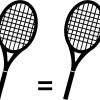Matching 4 rackets Matching 4 rackets