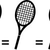 Matching 3 rackets Matching 3 rackets