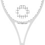 SOLINCO whiteout tennis racket (290 gr) SOLINCO whiteout tennis racket (290 gr)