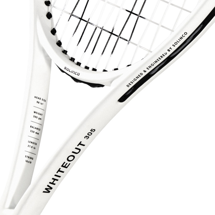 SOLINCO whiteout tennis racket (305 gr) SOLINCO whiteout tennis racket (305 gr)