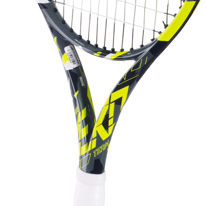 BABOLAT pure aero team racquet (285 gr) (new) (strung) BABOLAT pure aero team racquet (285 gr) (new) (strung)