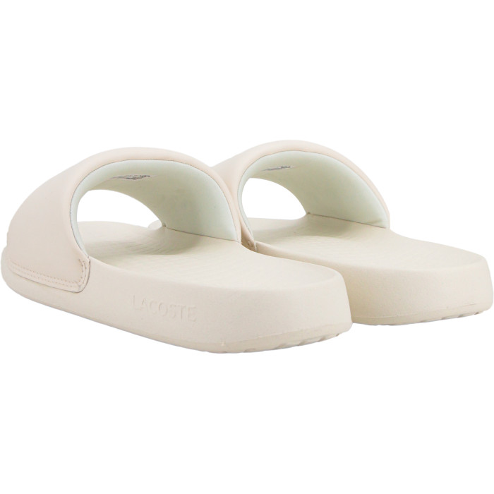 Claquette LACOSTE femme serve slide 1.0 roland garros Claquette LACOSTE femme serve slide 1.0 roland garros