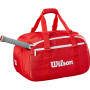 Duffle bag small WILSON super tour red 2025 Duffle bag small WILSON super tour red 2025