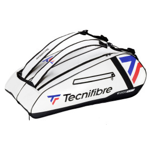 TECNIFIBRE tour endurance white 12r tennis bag TECNIFIBRE tour endurance white 12r tennis bag