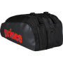 PRINCE tour 3 comp bk/pop rd tennis bag PRINCE tour 3 comp bk/pop rd tennis bag