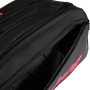 PRINCE tour 3 comp bk/pop rd tennis bag PRINCE tour 3 comp bk/pop rd tennis bag