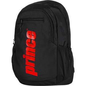 PRINCE challenger bk/pop rd tennis backpack PRINCE challenger bk/pop rd tennis backpack