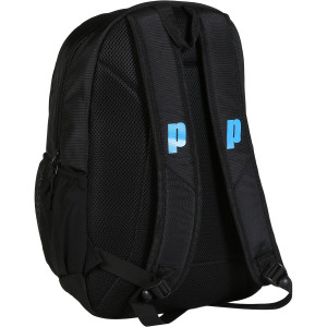 PRINCE challenger bk/pop rd tennis backpack PRINCE challenger bk/pop rd tennis backpack