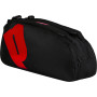 PRINCE tour 2 comp bk/pop rd tennis bag PRINCE tour 2 comp bk/pop rd tennis bag