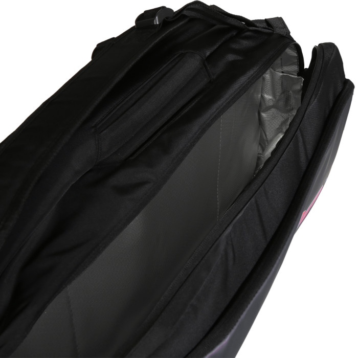 PRINCE tour 2 comp bk/pop rd tennis bag PRINCE tour 2 comp bk/pop rd tennis bag