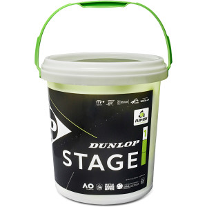 Barrel 60 balls DUNLOP stage 1 green Barrel 60 balls DUNLOP stage 1 green