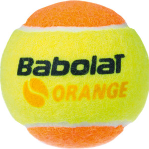 Tube of 3 BABOLAT balls orange