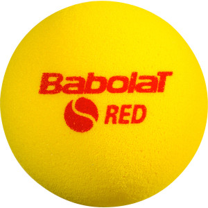 Bag of 3 BABOLAT red foam balls Bag of 3 BABOLAT red foam balls