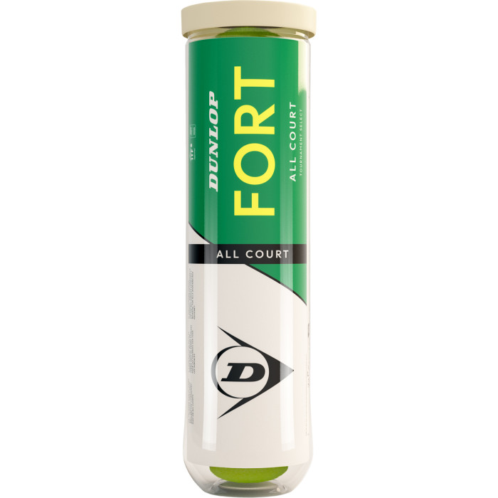 Tube of 4 DUNLOP fort tournament select balls Tube of 4 DUNLOP fort tournament select balls