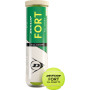 Tube of 4 DUNLOP fort tournament select balls Tube of 4 DUNLOP fort tournament select balls